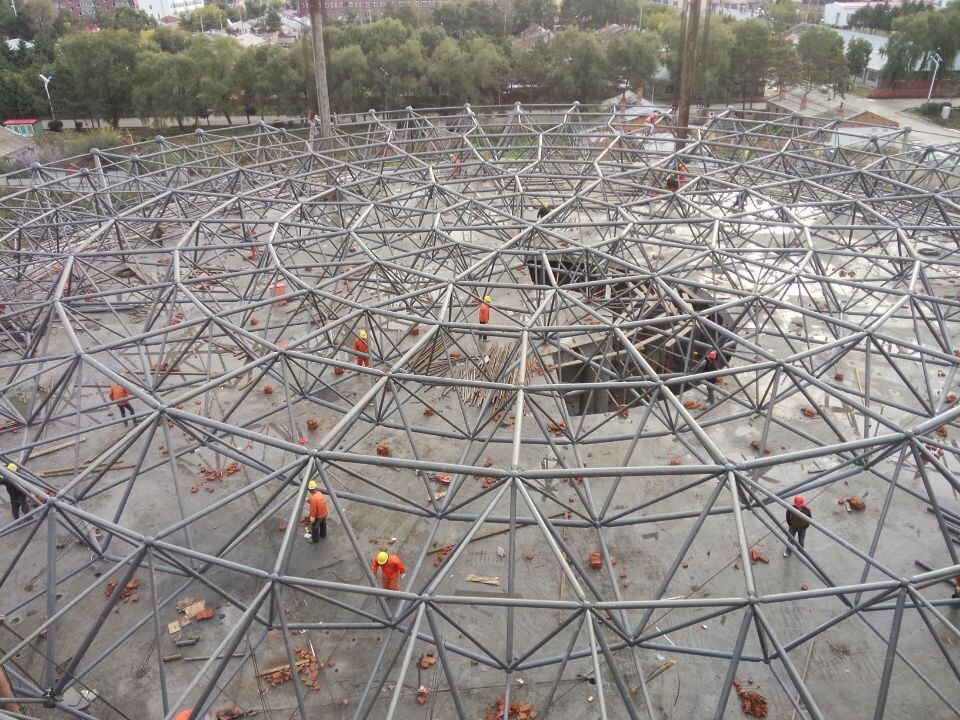 河东全民健身中心网架