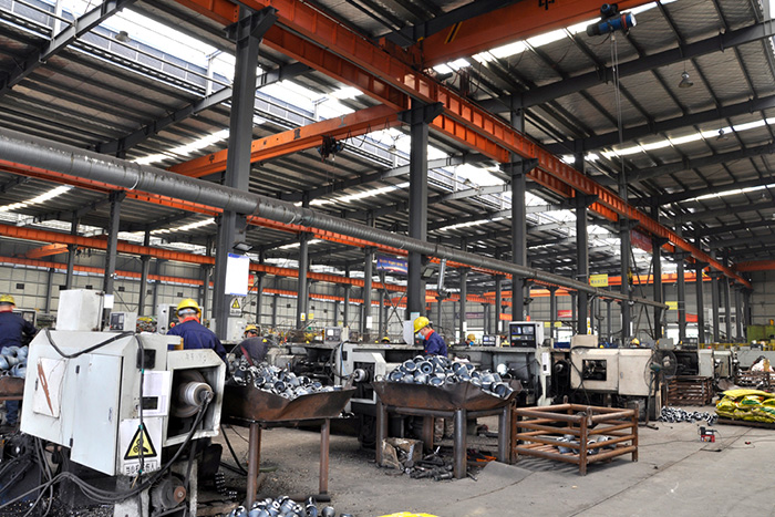 河东网架锥头车间